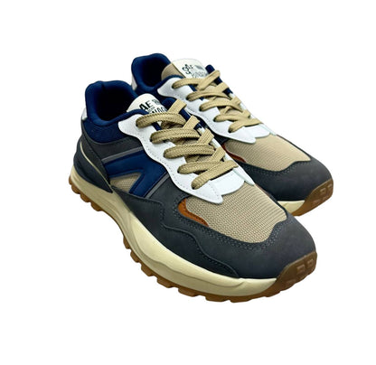 Zapatos Deportivos Casuales Caballero Inglese Jornet rt 1006 azul  gris