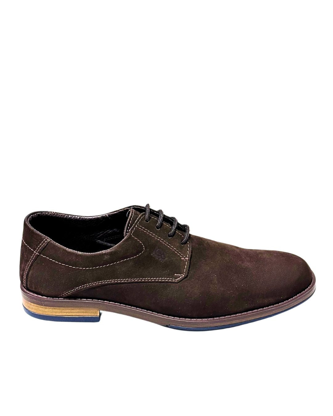 Zapato De Vestir Trenzas Caballero Inglese Hamburgo Marron nb HB988