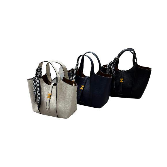 Cartera  de mujer elegante Inglese Ca1802  blanco