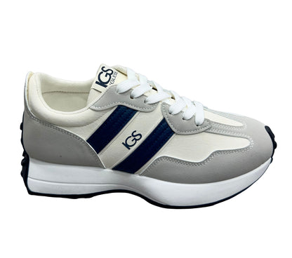 Zapatos Deportivos Casuales Dama Inglese Sidney a11964 azul