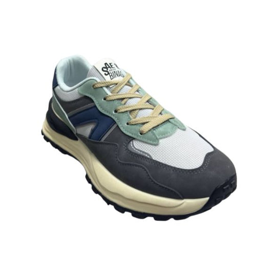 Zapatos Deportivos Casuales Caballero Inglese Jornet rt 1006 verde  gris