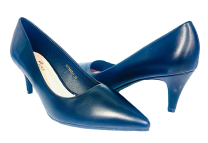 Tacon Bajo Zapato Para Dama Inglese Stella Negro 3Z79245-1