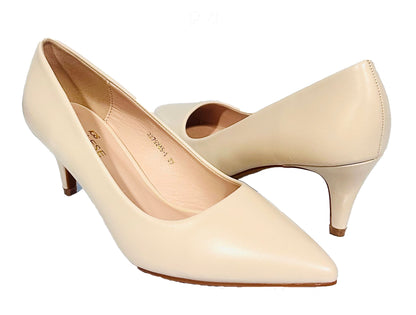 Tacon Medio Zapato Para Dama Inglese Stella Nude 3Z79245-1
