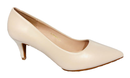 Tacon Medio Zapato Para Dama Inglese Stella Nude 3Z79245-1