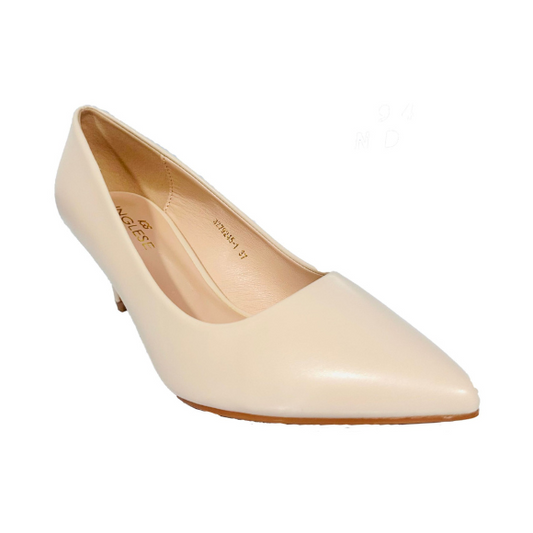 Tacon Medio Zapato Para Dama Inglese Stella Nude 3Z79245-1