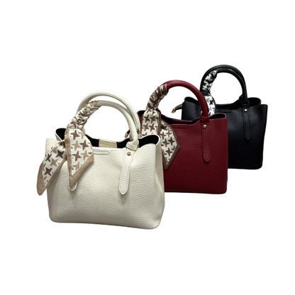 Cartera de mujer elegante Inglese Ca-770 crema