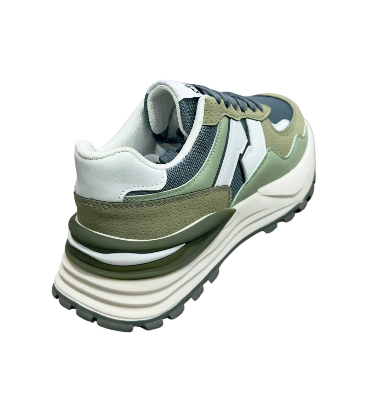 Zapatos Deportivos Casuales Caballero Inglese Lewis Rt1004 verde