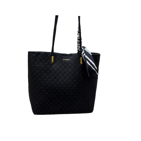 Cartera  de mujer elegante Inglese Ca-1221 negra
