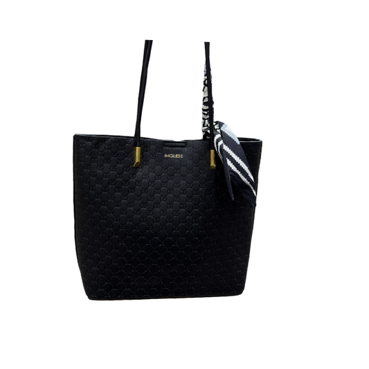 Cartera  de mujer elegante Inglese Ca-1221 negra