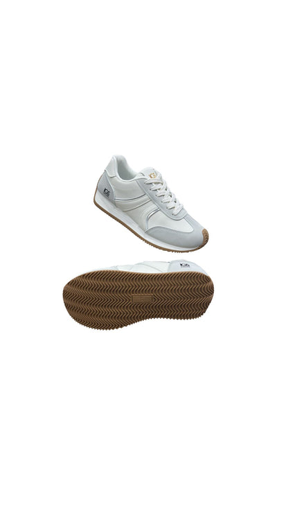 Zapatos Deportivos Casuales Dama Inglese Nadia blanco