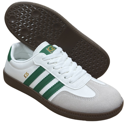 Zapatos Deportivos Casuales Dama Inglese Cavalli blanco verde