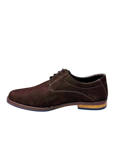 Zapato De Vestir Trenzas Caballero Inglese Hamburgo Marron nb HB988