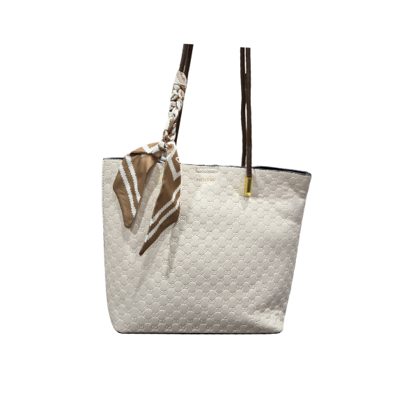 Cartera  de mujer elegante Inglese Ca-1221 blanco