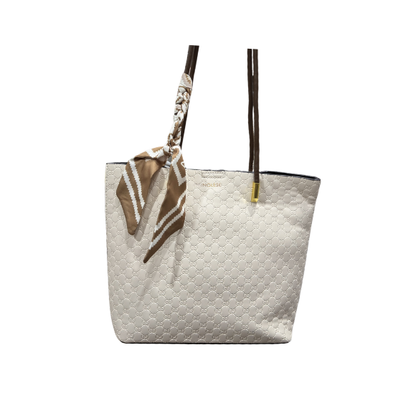 Cartera  de mujer elegante Inglese Ca-1221 blanco
