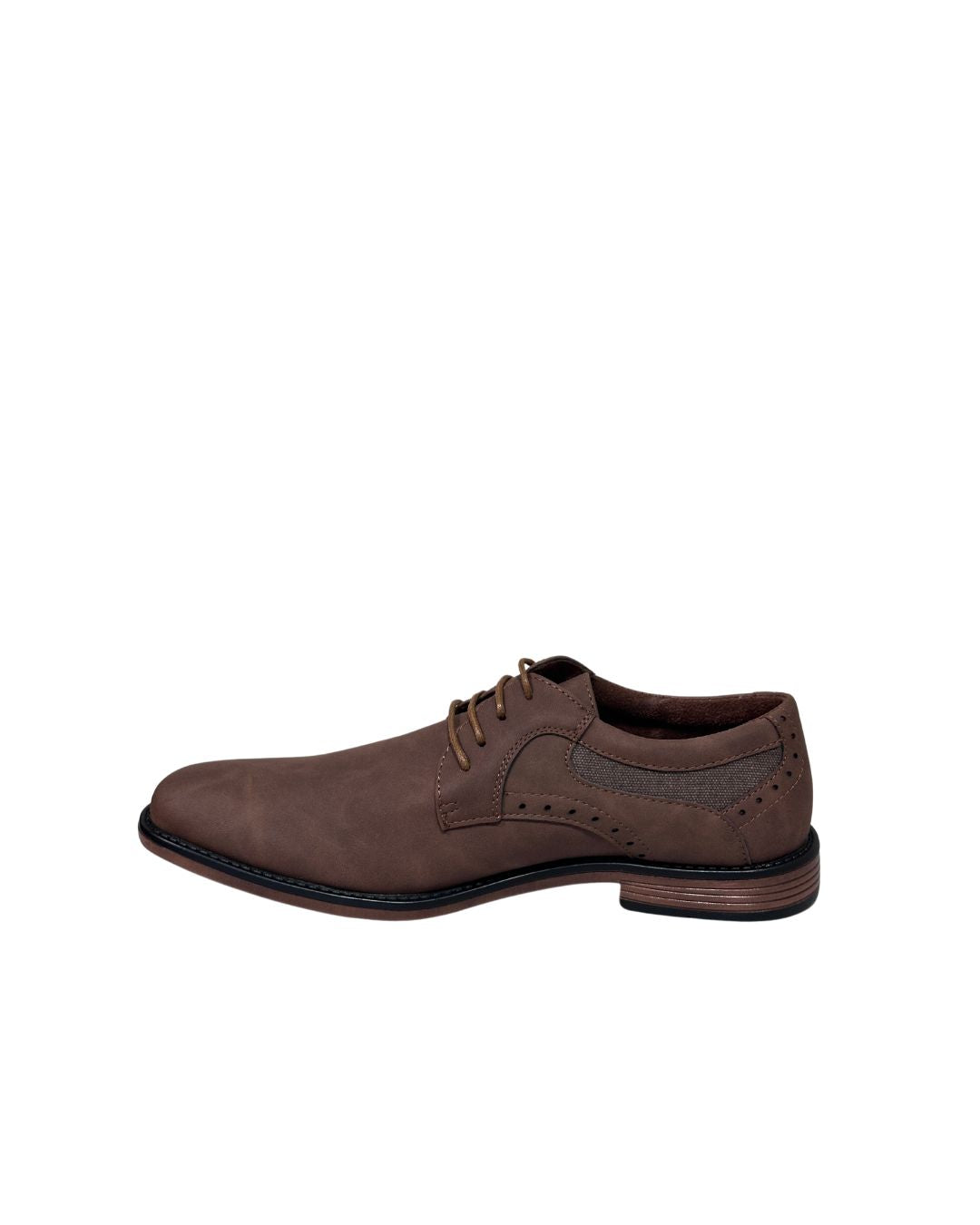 Zapato De Vestir Trenzas Caballero Inglese Boston Marrón 55A