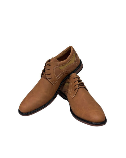 Zapato De Vestir Trenzas Caballero Inglese Boston Miel 55A