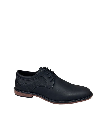 Zapato De Vestir Trenzas Caballero Inglese Boston Negro 55A