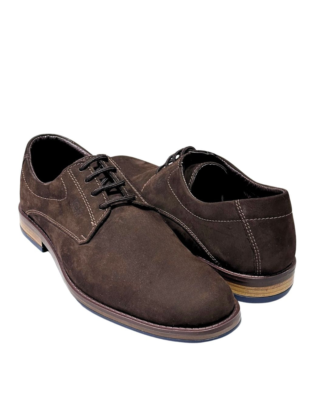 Zapato De Vestir Trenzas Caballero Inglese Hamburgo Marron nb HB988
