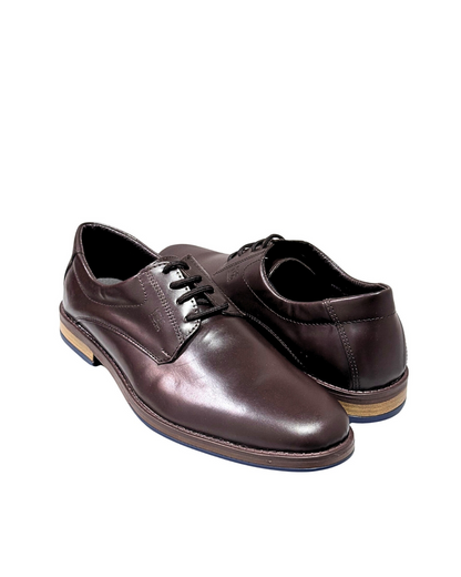 Zapato De Vestir Trenzas Caballero Inglese Hamburgo Marron HB988