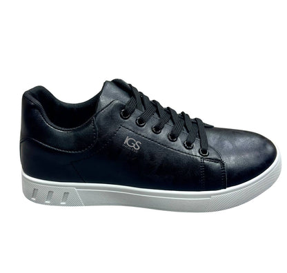 Zapatos Deportivos Casuales Caballero Inglese  Harris Rt1007 Negro