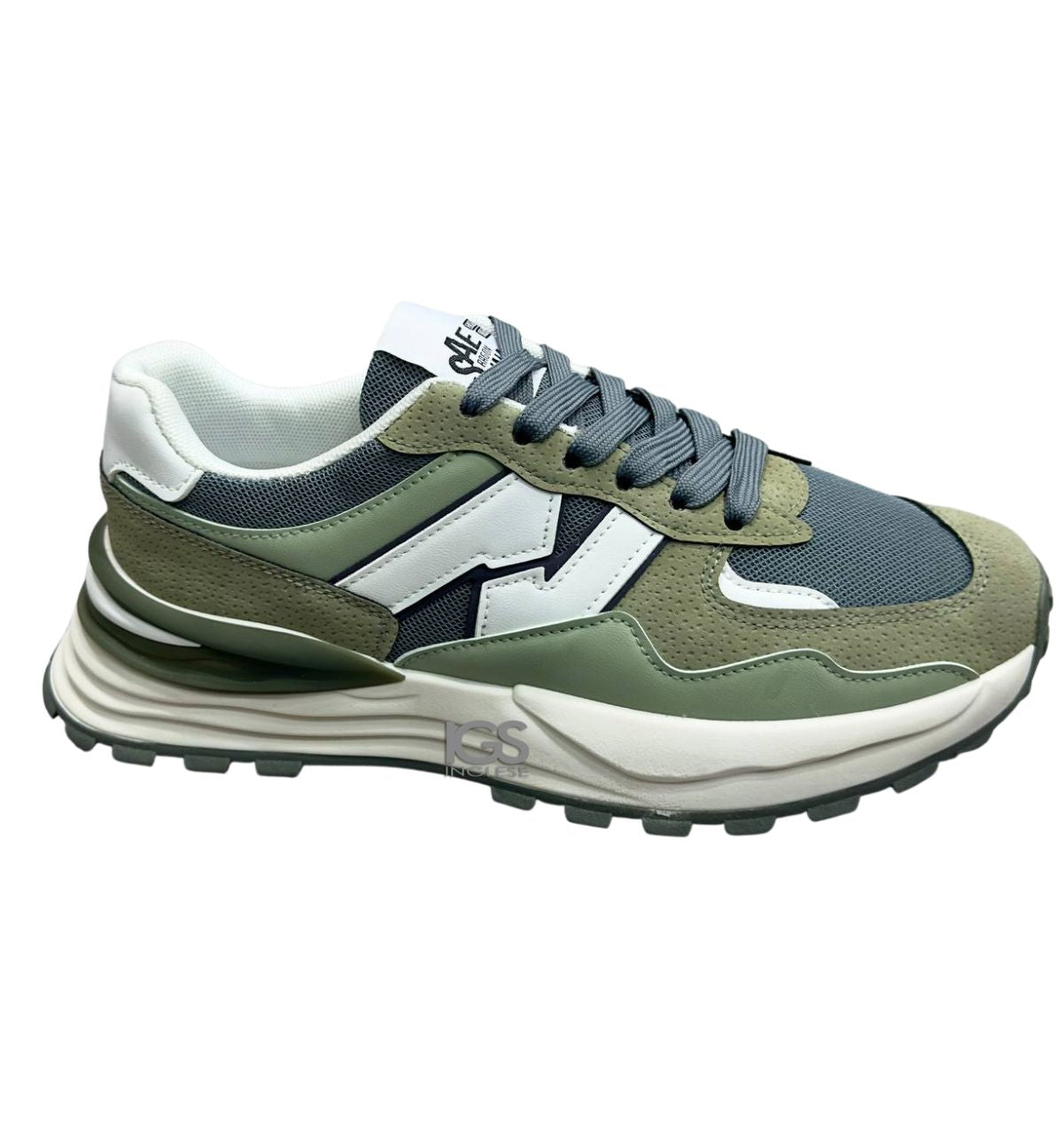 Zapatos Deportivos Casuales Caballero Inglese Lewis Rt1004 verde