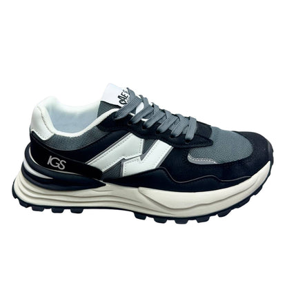 Zapatos Deportivos Casuales Caballero Inglese Lewis Rt1004 negro