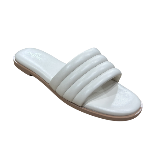 Sandalia Casual de Dama Inglese Florence blanco