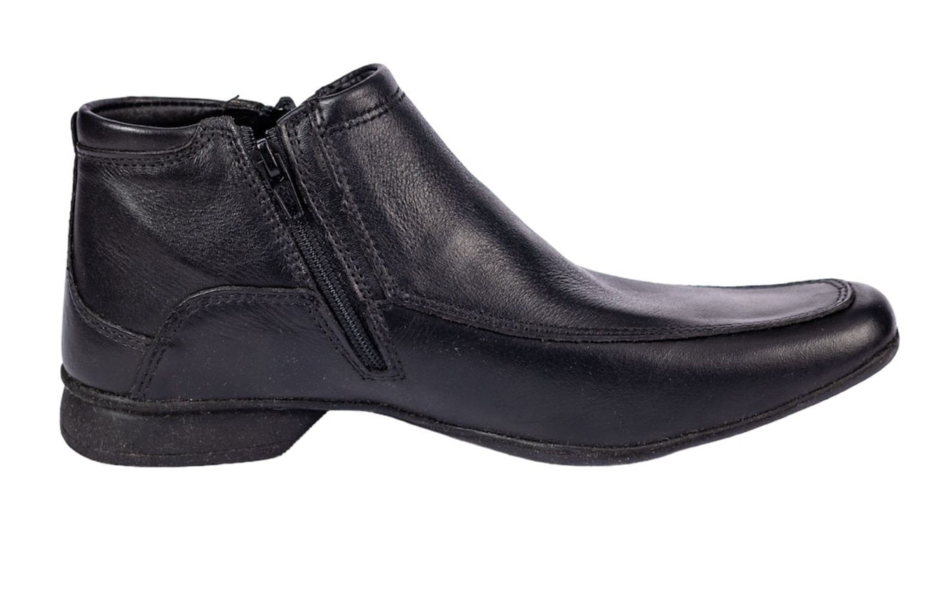 Zapato De Vestir Botin Caballero Inglese Adams Negro AD 950B