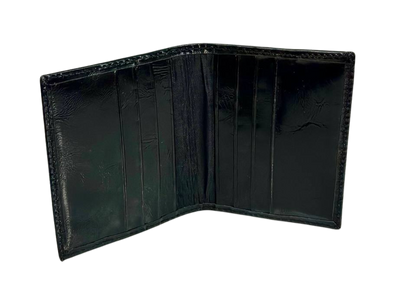 Tarjetero Cartera Para Caballero 100% Cuero Inglese Negro TA06
