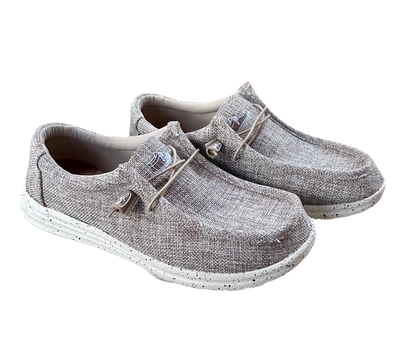 Zapatos Mocasín Deportivos Caballero Inglese Caiman Beige CA552