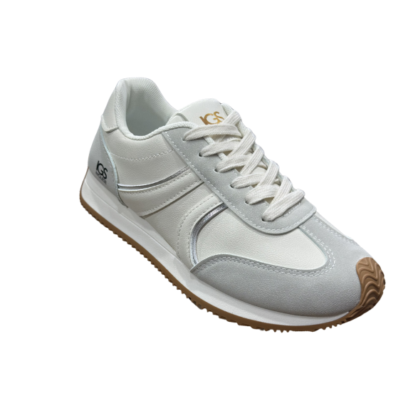 Zapatos Deportivos Casuales Dama Inglese Nadia blanco