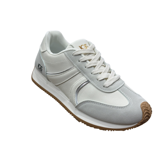 Zapatos Deportivos Casuales Dama Inglese Nadia blanco