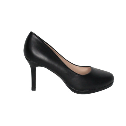 Tacon Alto Zapato Para Dama Inglese Isea Negro LSD43018