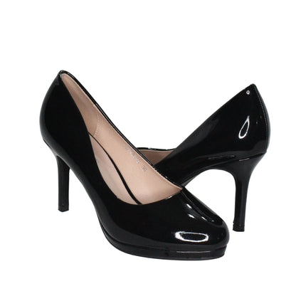 Tacon Alto Zapato Para Dama Inglese Isea Negro PT LSD43018