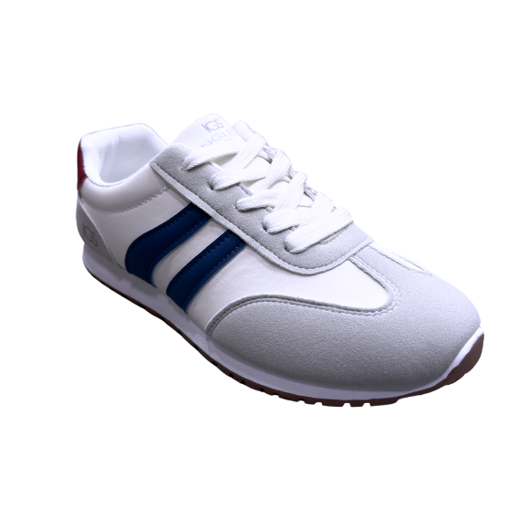 Zapatos Deportivos Casuales Dama Inglese Vezzali blanco azul