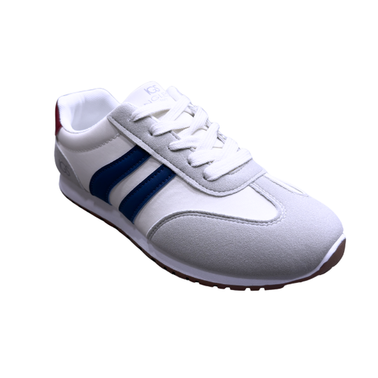 Zapatos Deportivos Casuales Dama Inglese Vezzali blanco azul