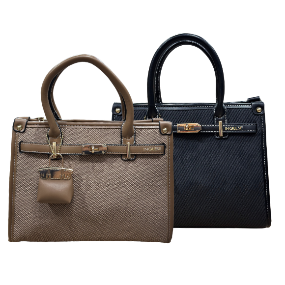 Cartera de mujer elegante Inglese Ca-3368-30 negra