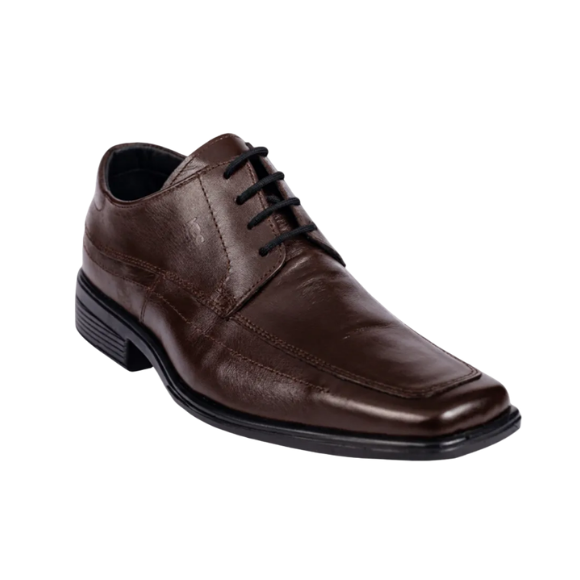Zapato De Vestir Trenzas Caballero Inglese Levit Marron LV860