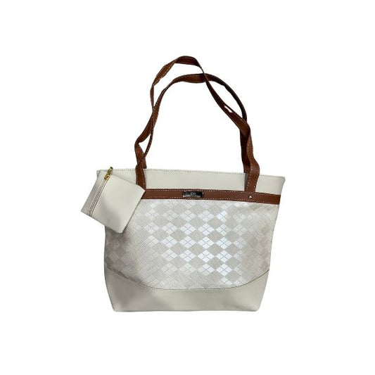 Cartera de mujer elegante Inglese C-AC01 beige