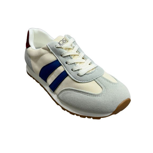 Zapatos Deportivos Casuales Dama Inglese Sidoti Rt1005 blanco azul