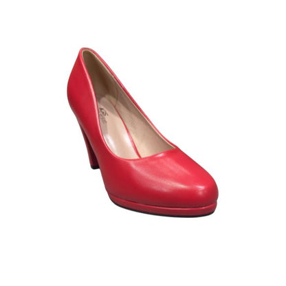 Tacon Zapato Para Dama Inglese Gianna Rojo KZ0929-5