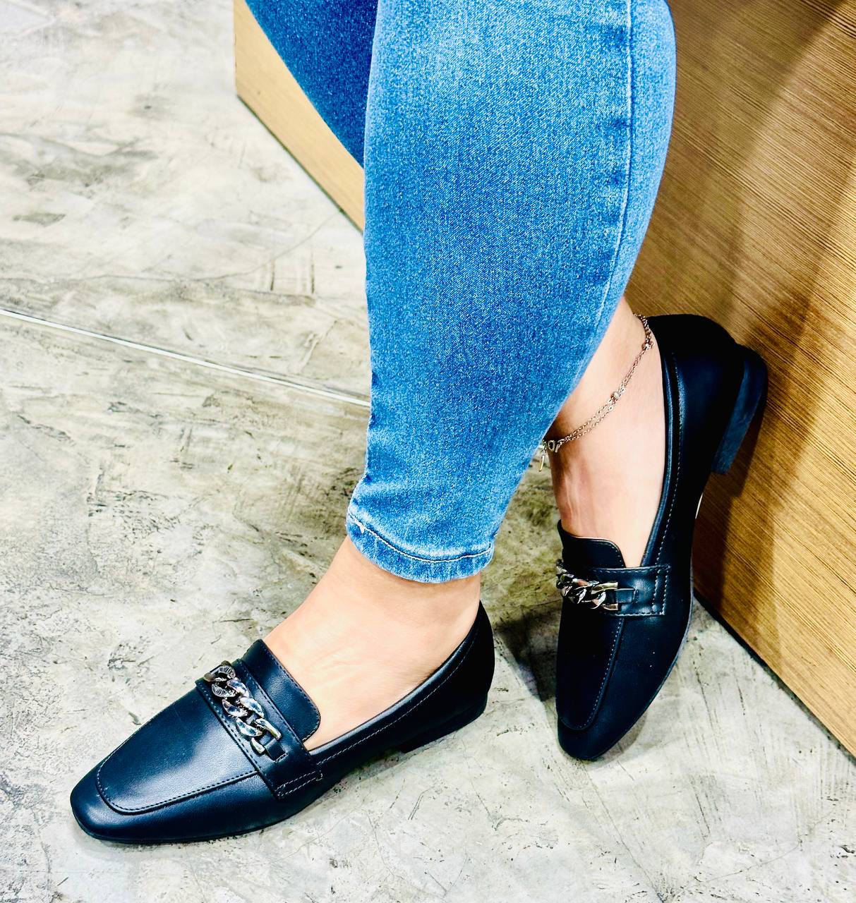 Zapatilla Para Dama Comfort Inglese Garda Negro S23M1301