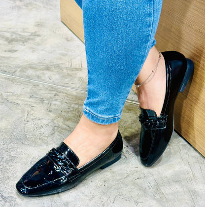 Zapatilla Para Dama Comfort Inglese Garda Negro PT S23M1301