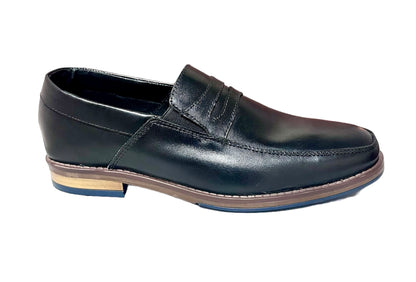 Zapato De Vestir Mocasín Caballero Inglese Hamburgo Negro HB962A