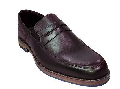 Zapato De Vestir Mocasín Caballero Inglese Hamburgo Negro HB962A