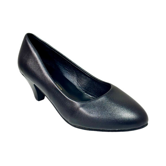 Tacon Bajo Zapato Para Dama Inglese Emilia Negro HW824