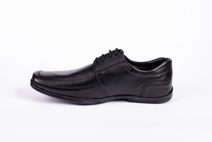 Zapato De Vestir Trenzas Caballero Inglese Ikon Negro IK235