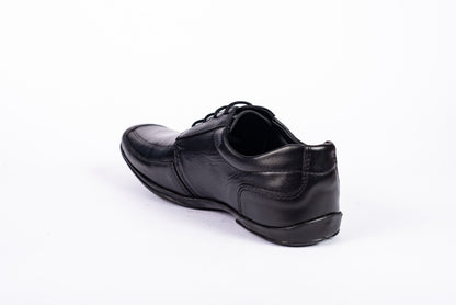 Zapato De Vestir Trenzas Caballero Inglese Ikon Negro IK235