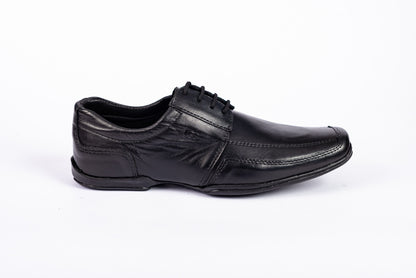 Zapato De Vestir Trenzas Caballero Inglese Ikon Negro IK235