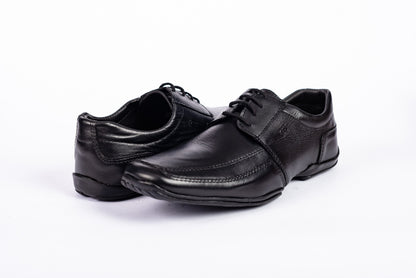 Zapato De Vestir Trenzas Caballero Inglese Ikon Negro IK235